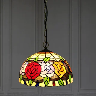 Pendente Tiffany Rosas 12" | Verona Firenze