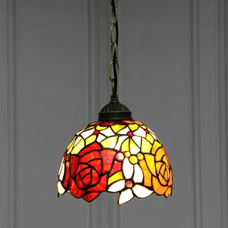 Pendente Tiffany Floral 8" | Flora Sublime