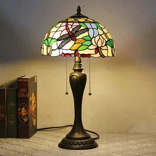 Abajur Tiffany Vitral 12" | Valentina Imperial