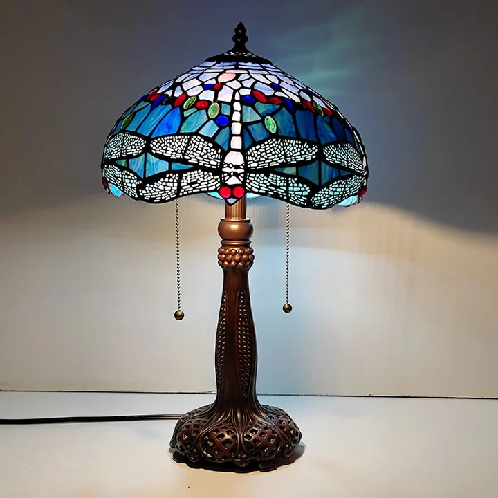 Abajur Tiffany Libélula 22" | Magnólia Provence