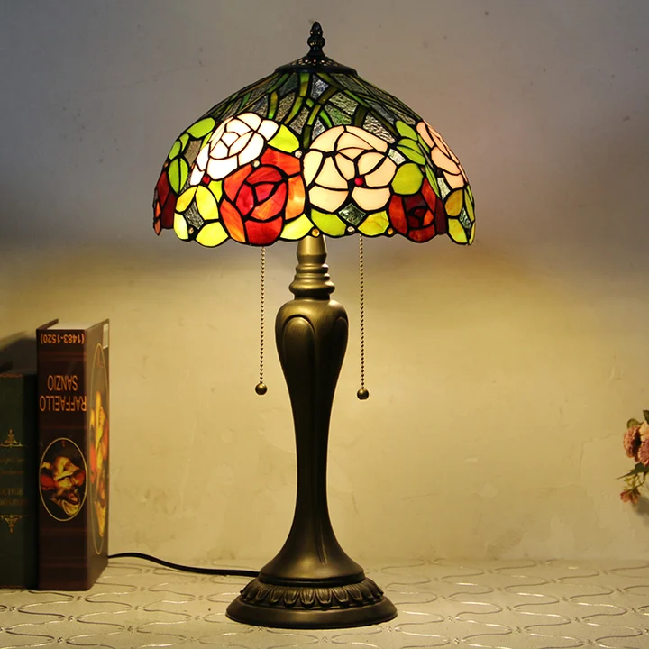 Abajur Tiffany Vitral 12" | Siena Encantada