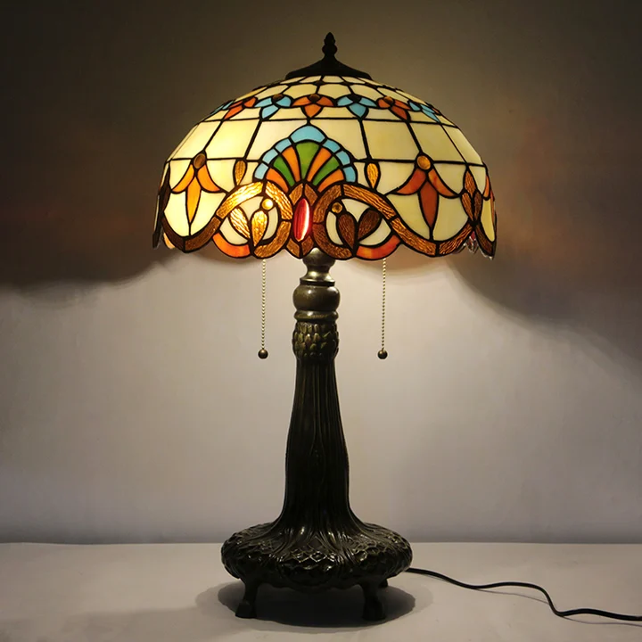 Abajur Tiffany Barroco 16"