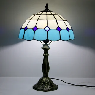 Abajur Tiffany Vitral 12" | Évora Imperial