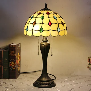 Abajur Tiffany Vitral 12" | Toscana Imperial