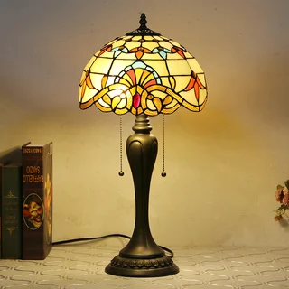 Abajur Tiffany Barroco 12" | Magnólia Imperial