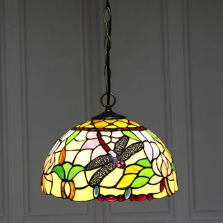 Pendente Tiffany Libélula 12" | Magnólia Dourada