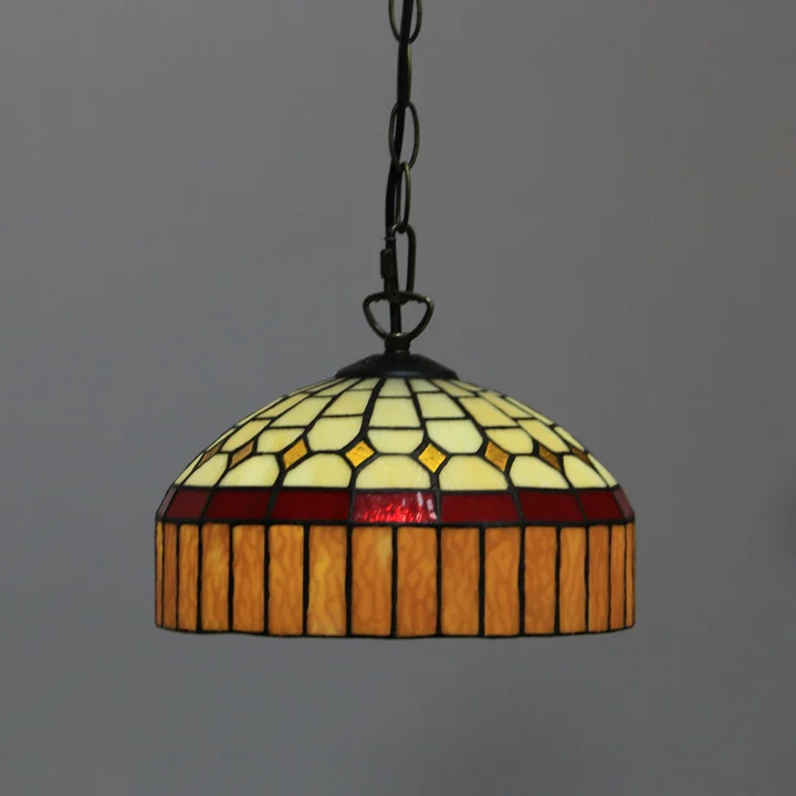 Pendente Tiffany Vitral 10"