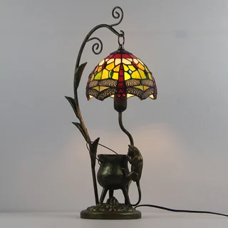 Abajur Tiffany Libélula 8" | Belle Monet