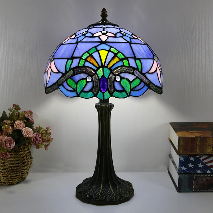 Abajur Tiffany Barroco 12"