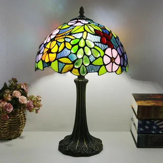 Abajur Tiffany Uvas 12" | Olívia Lumière