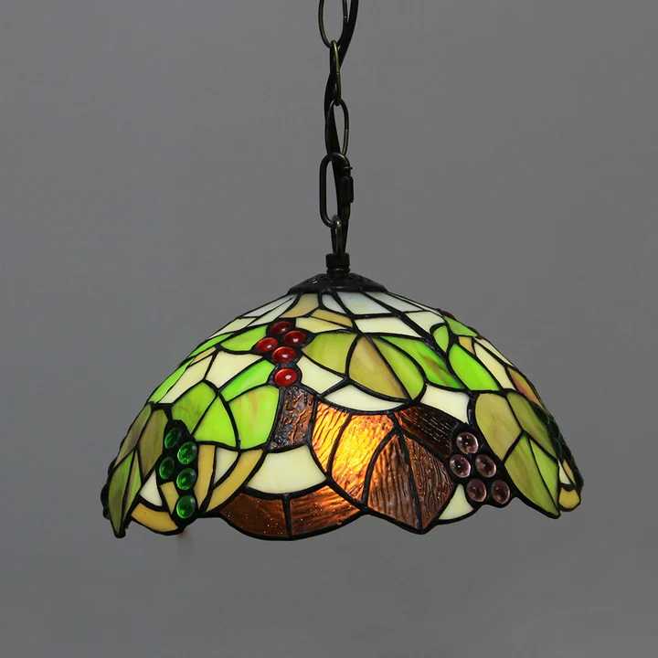Pendente Tiffany Folhagens 10"