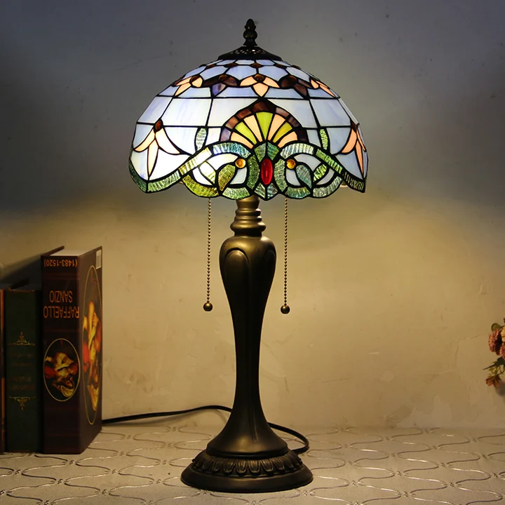 Abajur Tiffany Barroco 12" | Olívia Imperial