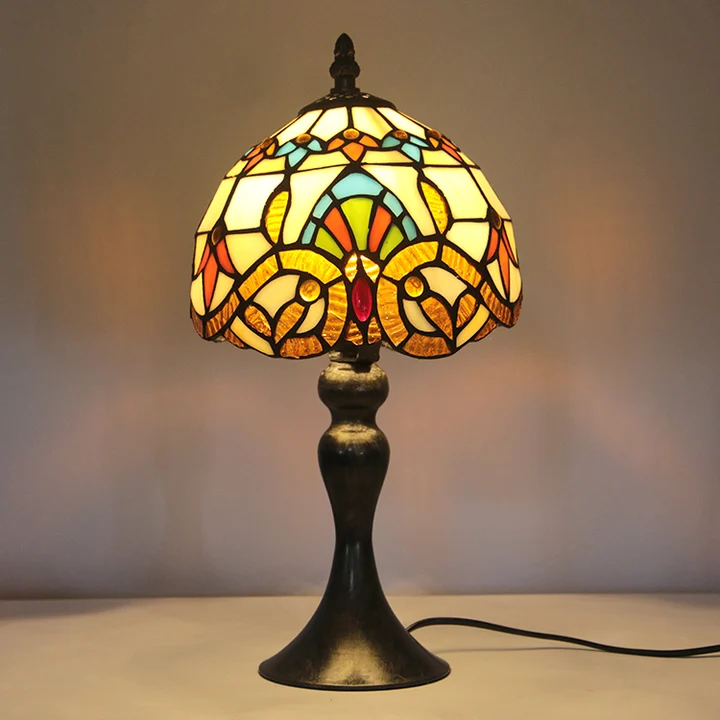 Abajur Tiffany Barroco 15"
