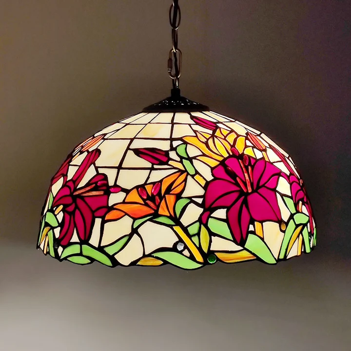 Pendente Tiffany Borboleta 16"