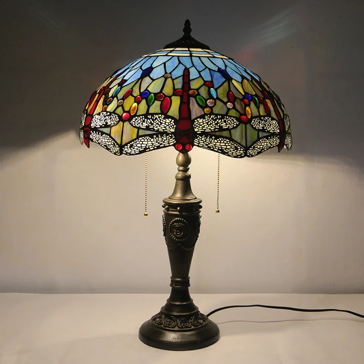 Abajur Tiffany Libélula 16" | Lótus Silvestre