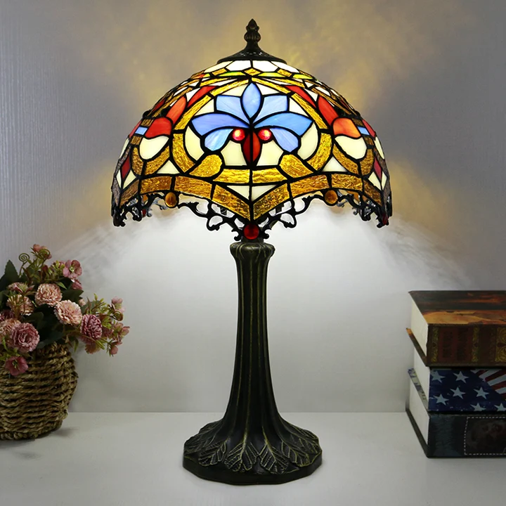 Abajur Tiffany Barroco 12" | Évora Lumière