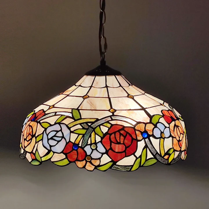 Pendente Tiffany Rosas 16" | Vitória Real