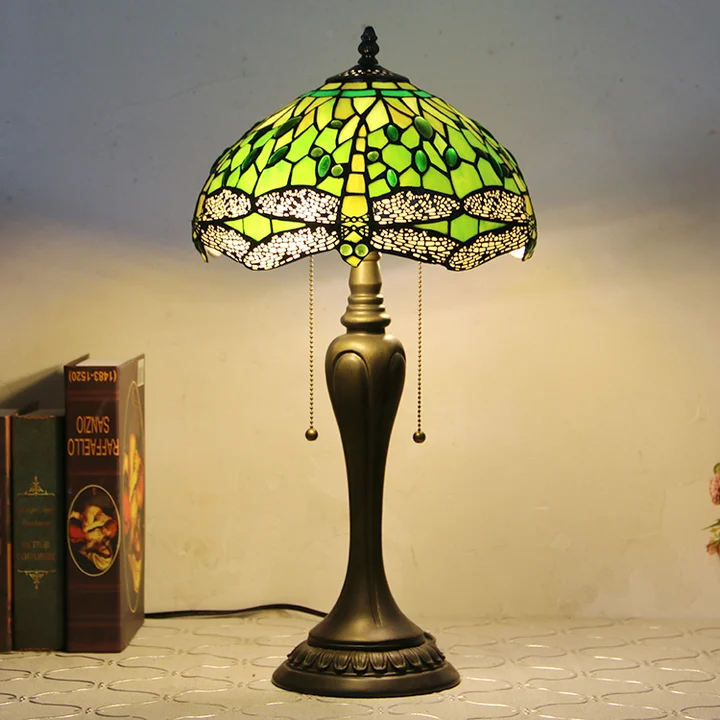 Abajur Tiffany Libélula 12" | Aurora Encantada