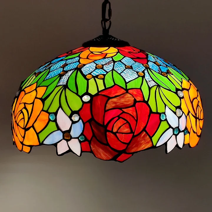 Pendente Tiffany Rosas 16" | Aurora Monet
