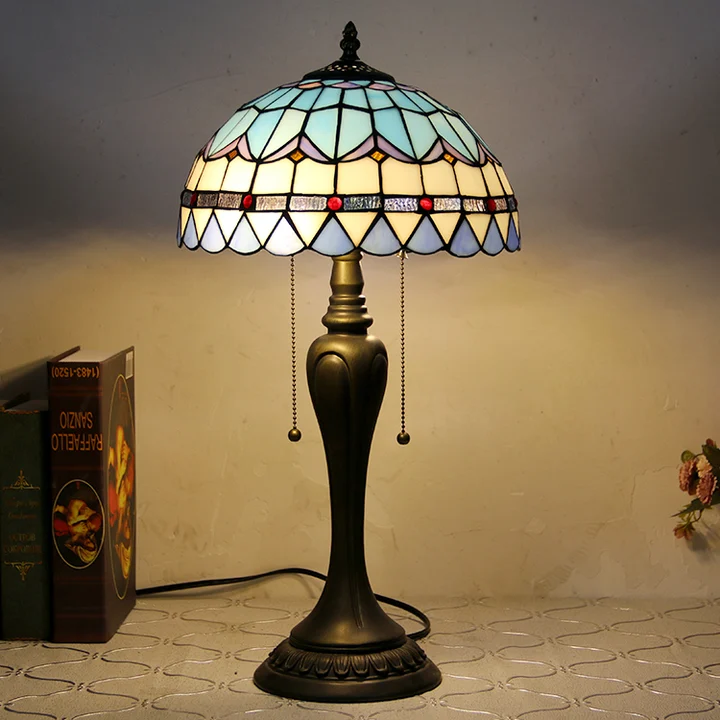 Abajur Tiffany Vitral 12" | Belle Encantada