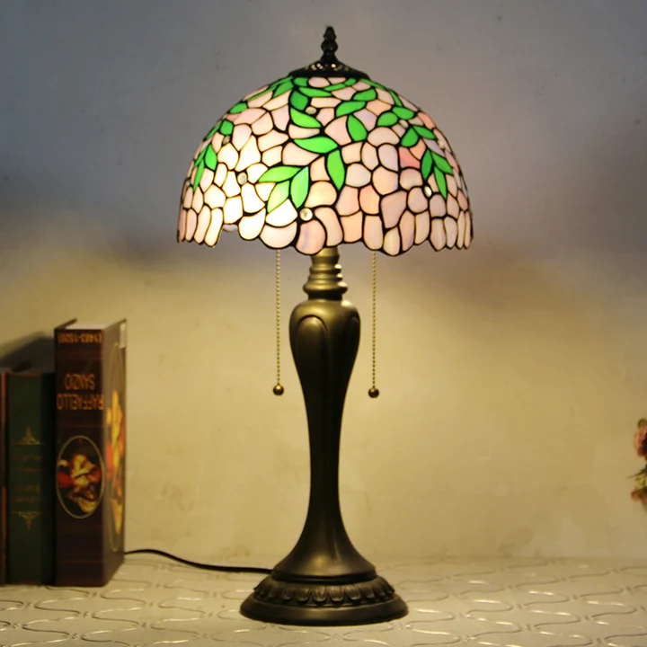 Abajur Tiffany Glicínia 12"
