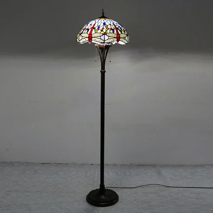 Luminária de Piso Tiffany Libélula | Neroli Firenze