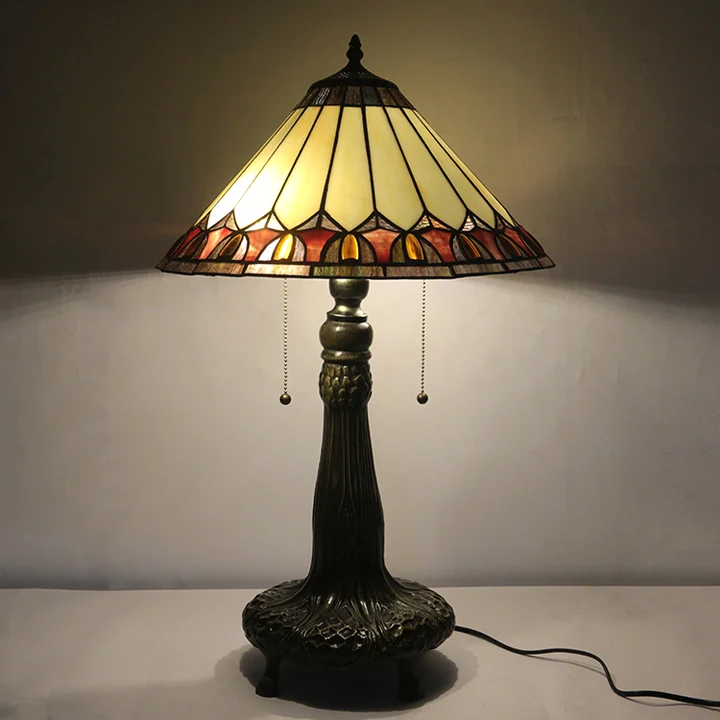 Abajur Tiffany Vitral 16" | Toscana Noturna