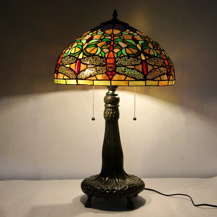 Abajur Tiffany Libélula 16" | Neroli Solar