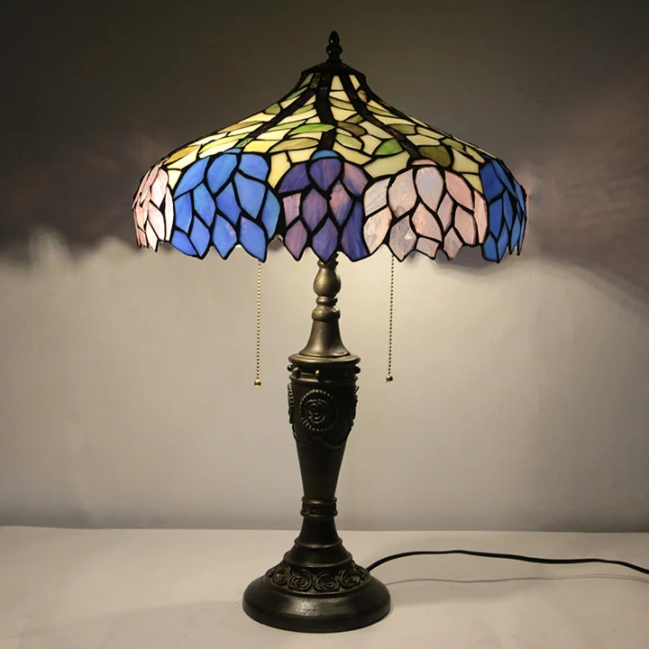 Abajur Tiffany Glicínia 16"