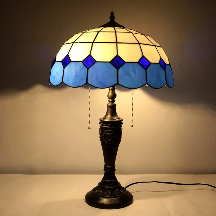 Abajur Tiffany Vitral 16" | Belle Noturna