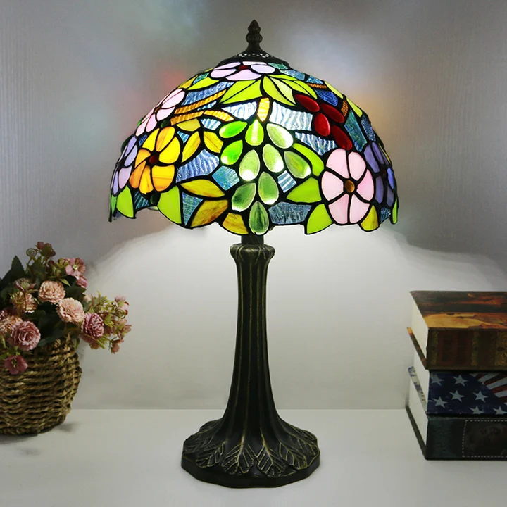 Abajur Tiffany Uvas 12" | Olívia Lumière