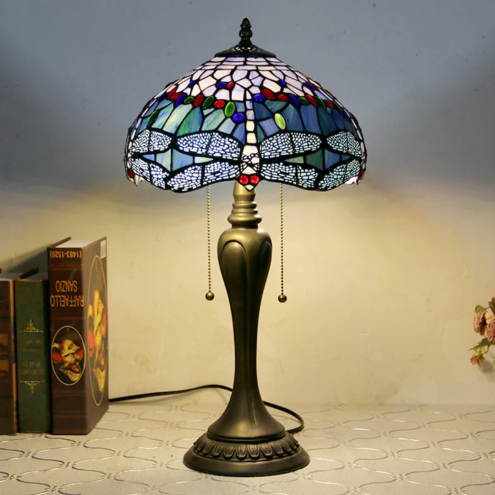 Abajur Tiffany Libélula 12" | Verona Imperial