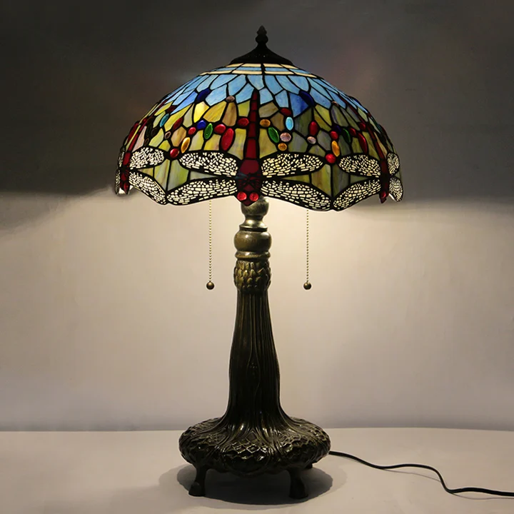 Abajur Tiffany Libélula 16" | Olívia Solar